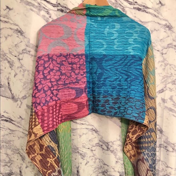 Coach Multi-Colour Scarf - Picture 1 of 2